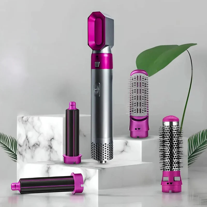 "MagicStyler Pro" – 5 herramientas en 1. ✨ Moldeador - Voluminizador - Ondulador - Alisador