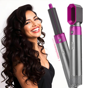 "MagicStyler Pro" – 5 herramientas en 1. ✨ Moldeador - Voluminizador - Ondulador - Alisador
