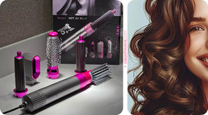 "MagicStyler Pro" – 5 herramientas en 1. ✨ Moldeador - Voluminizador - Ondulador - Alisador