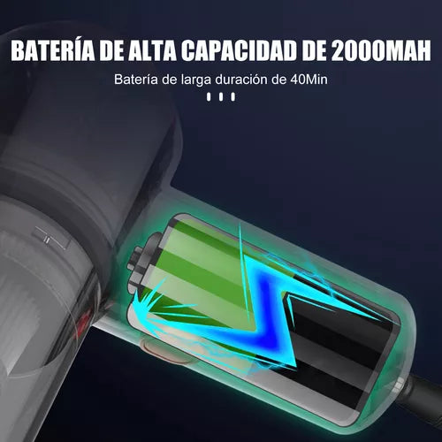 Aspiradora Portátil De Mano Inalámbrica 🌬️ Auto Hogar Mini
