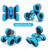 Coche Todoterreno RECARGABLE 360 🚗 + 🎮 Doble Cara, Drift,  Color Azul